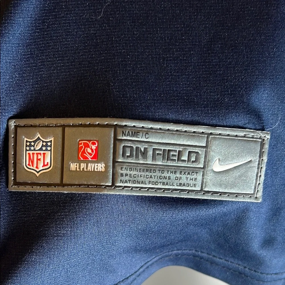 Nike NFL green and blue Seahawks Jersey Size Youth Large - Picture 8 of 13